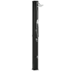 10.6 Gallons Solar Heated Shower with 360 Rotating Rainfall, Handheld Shower Head, Temperature Adjustment & Foot Shower
