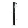 Outdoor Solar Shower, 9.2 Gallon, Rainfall & Handheld Spray, Temperature Control, Brown