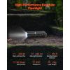 Keychain Flashlight, Rechargeable Mini LED Flashlight, 200 High Lumens Pocket-Sized Flashlight with 2 Lighting Modes