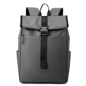 Casual Backpack For Men Women New Laptop Backpack Oxford Cloth Waterproof Short Distance Travel Backpack Men Black (Option: Dark Gray)