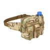 Camouflage Attachable Waist Pouch With Water Bottle Holder For Outdoor Traveling Camping Hunting Cycling