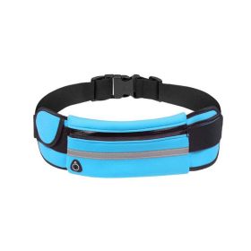 Unisex Sports Waist Belt (Color: Blue)