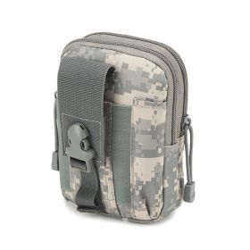 Attachable Waist Pouch For Camping, Travel, Running (Color: ACU Camouflage)