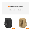 Attachable Waist Pouch For Camping, Travel, Running