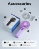 Portable Handheld Fan, Portable Fan Rechargeable, 4000mAh, 180° Adjustable, 6 Speed Wind, Display Electricity in Real Time