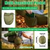 Camping Hammock with Mosquito Net 3-in-1 Portable Hammock Tent with BuiltIn Mosquito Net Dual-Way Zippers 440lbs Capacity Attached Storage Pocket for
