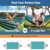 Portable Tree Hammock, Double Hammocks 2 Person with Outer Bag